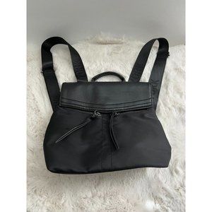 Botkier Trigger Mini Nylon Backpack Bag Handbag Purse Black Satchel Faux…